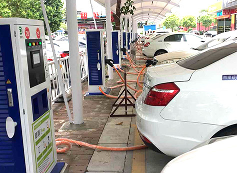 南昌国防科技大厦新能源充电桩合作案例