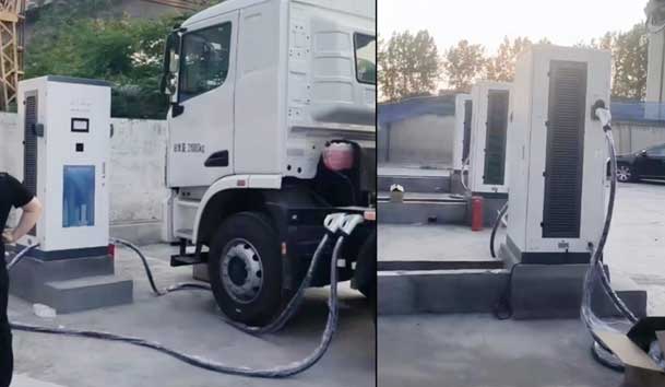 【重卡电动先锋】优越会300-400kW重卡充电桩：亮点与应用典范(图7)
